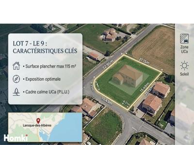 Acheter Terrain 500 m2 Laroque-des-alberes