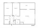 For rent Apartment Sathonay-camp 59 m2 3 pieces