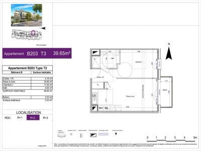 Annonce Location 2 pi�ces Appartement Carpiquet 14