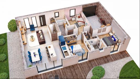 Acheter Maison 95 m2 Cellier
