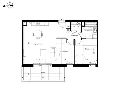 For sale Toussieu 3 rooms 62 m2 Rhone (69780) photo 2