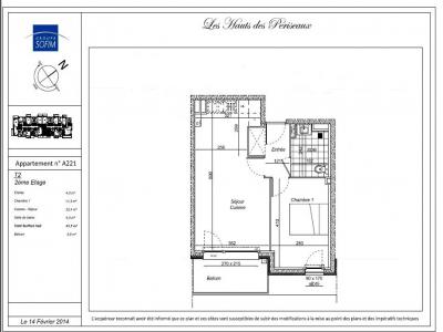 For rent Faches-thumesnil 2 rooms 41 m2 Nord (59155) photo 2