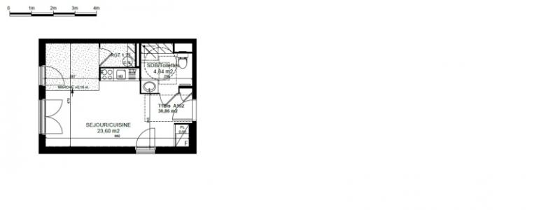 For rent Venissieux 1 room 30 m2 Rhone (69200) photo 0