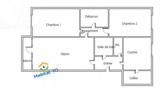 Annonce Location 3 pi�ces Appartement Ronchamp 70