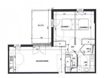 Annonce Location 3 pi�ces Appartement Nantes 44