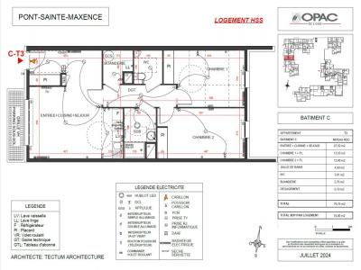For rent Pont-sainte-maxence 3 rooms 70 m2 Oise (60700) photo 0