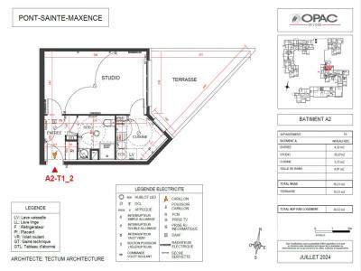 For rent Pont-sainte-maxence 1 room 35 m2 Oise (60700) photo 0