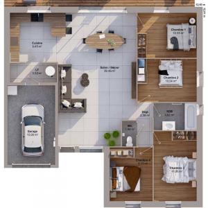 Acheter Maison 103 m2 Courcon