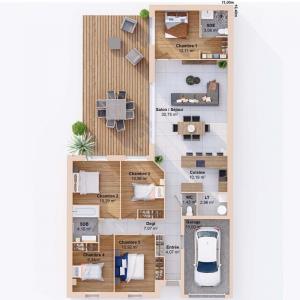Acheter Maison 117 m2 Voeuil-et-giget