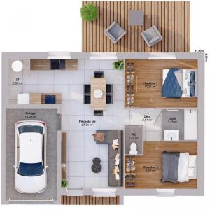 Acheter Maison 57 m2 Boussay