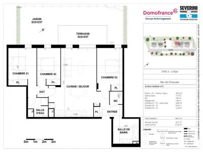 Annonce Location 4 pi�ces Appartement Biscarrosse 40