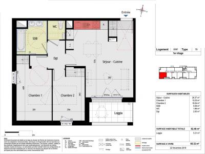 Annonce Location 3 pi�ces Appartement Sorinieres 44