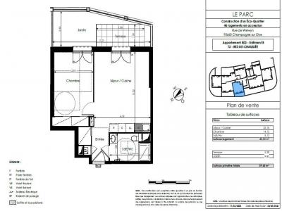 For sale Champagne-sur-oise 2 rooms 45 m2 Val d'Oise (95660) photo 1