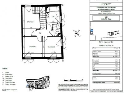 For sale Champagne-sur-oise 5 rooms 81 m2 Val d'Oise (95660) photo 2