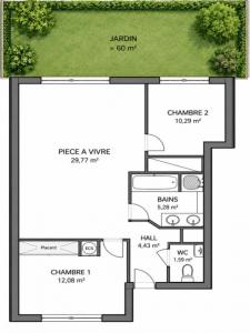 Annonce Vente 3 pi�ces Appartement Nantes 44
