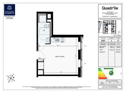 Louer Appartement 25 m2 Nantes