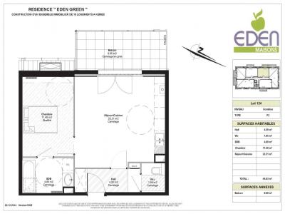 Louer Appartement Kembs 736 euros