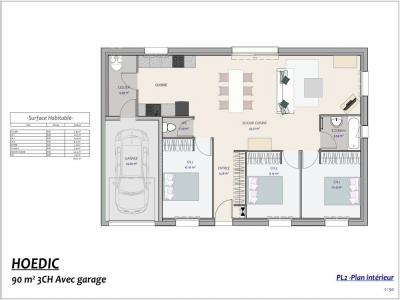 Acheter Maison 90 m2 Kervignac