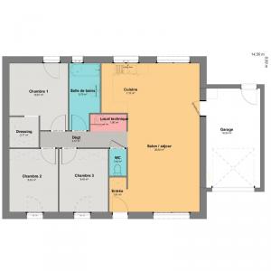 Acheter Maison 84 m2 Notre-dame-d'oe
