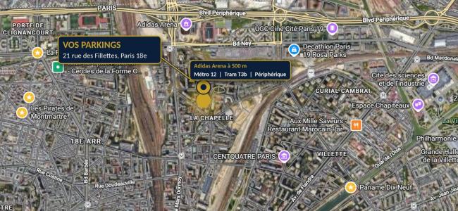 Annonce Vente Parking Paris-18eme-arrondissement 75
