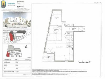 Annonce Vente 3 pi�ces Appartement Blois 41