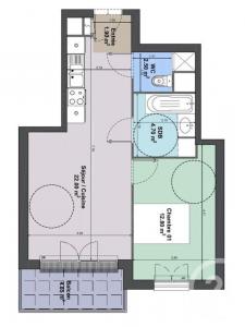 For sale Thiais 2 rooms 43 m2 Val de Marne (94320) photo 3