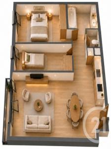 Acheter Appartement 60 m2 Thiais