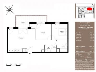 Louer Appartement Meaux 999 euros