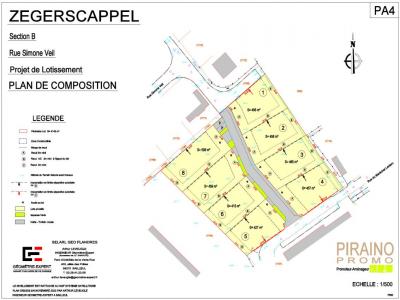 Acheter Terrain 508 m2 Zegerscappel
