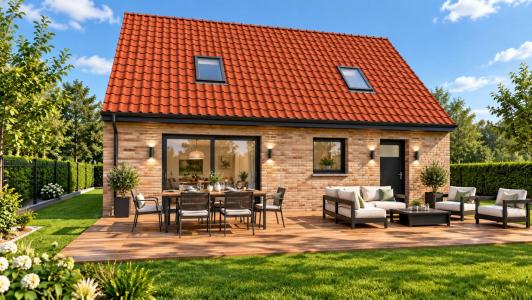For sale Flines-lez-raches 4 rooms 94 m2 Nord (59148) photo 2