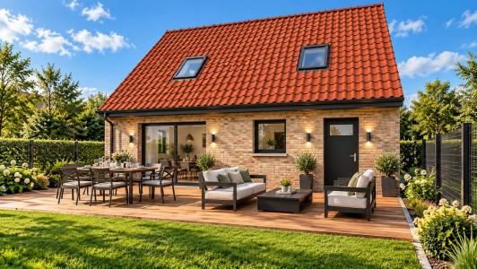 For sale Flines-lez-raches 4 rooms 94 m2 Nord (59148) photo 3