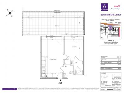Annonce Location 2 pi�ces Appartement Bernin 38
