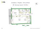 For rent Apartment Saint-apollinaire  52 m2 2 pieces