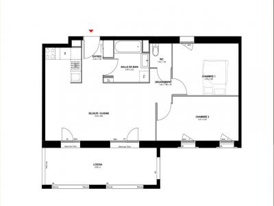 Acheter Appartement 61 m2 Rochetaillee-sur-saone