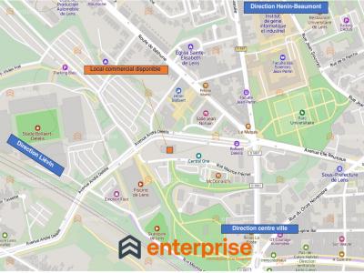 Annonce Location Local commercial Lens 62
