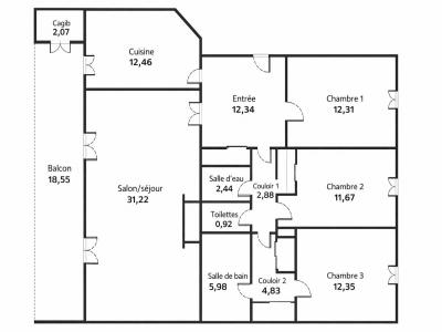 Annonce Vente 4 pi�ces Appartement Charbonnieres-les-bains 69
