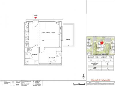 Louer Appartement 42 m2 Nantes