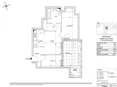 For rent Saint-cyr-l'ecole 2 rooms 49 m2 Yvelines (78210) photo 1
