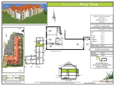 Louer Appartement 66 m2 Wintzenheim