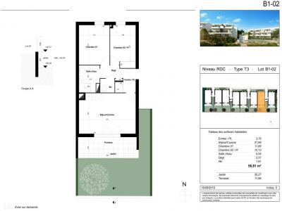 For rent Perpignan 3 rooms 56 m2 Pyrenees orientales (66000) photo 4