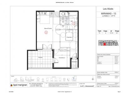 For rent Miramas 3 rooms 59 m2 Bouches du Rhone (13140) photo 3
