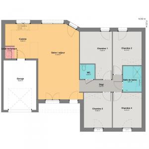 For sale Mouzillon 6 rooms 100 m2 Loire atlantique (44330) photo 2