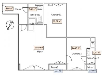 Annonce Vente 3 pi�ces Appartement Asnieres-sur-seine 92