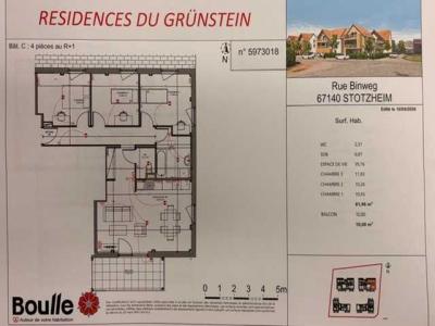 For rent Stotzheim 4 rooms 81 m2 Bas rhin (67140) photo 1