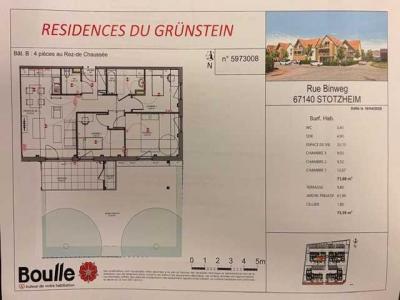 For rent Stotzheim 4 rooms 71 m2 Bas rhin (67140) photo 1