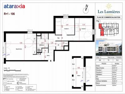 For rent Vendome 3 rooms 65 m2 Loir et cher (41100) photo 1