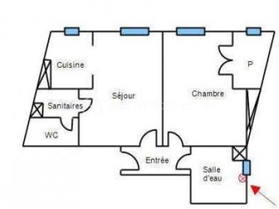 Annonce Vente 2 pi�ces Appartement Dieppe 76