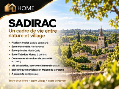 Acheter Terrain 2800 m2 Sadirac