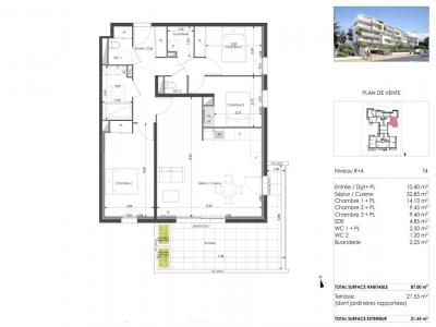 Acheter Appartement 87 m2 Sete