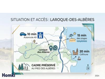Acheter Terrain Laroque-des-alberes 191400 euros